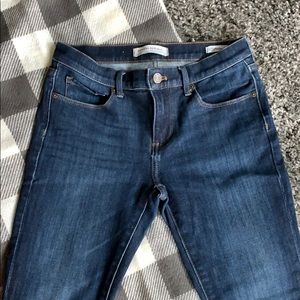 Banana Republic 26P Dark Wash Skinny Ankle Jeans
